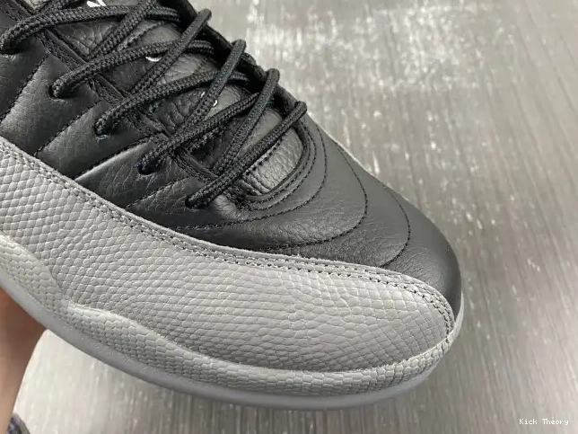 Kick Theory Jordan Air 12 Wolf Black Grey CT8013-019 0507